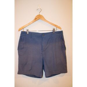 Faherty blue all day shorts size 32 faded